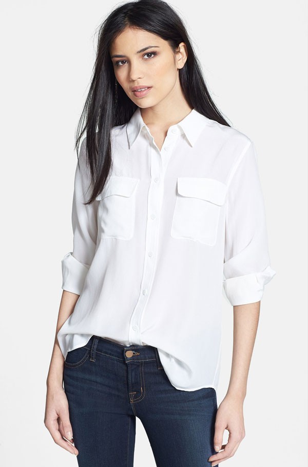 Pullover Batwing Sleeve Zigzag
